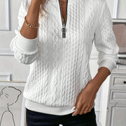 White ( Black zipper )