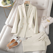 APRICOT SUIT PANTS