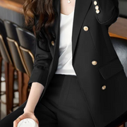 BLACK SUIT PANTS