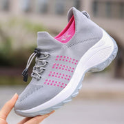 GREY WITH PINK